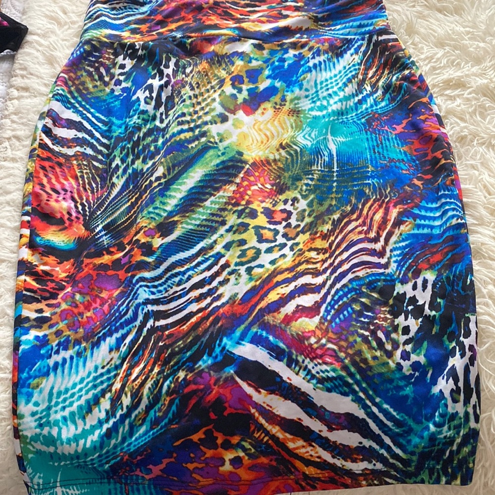 Venus animal print skirt